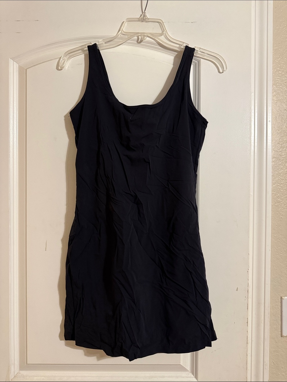 Nike Black Scoop-Neck Mini Dress